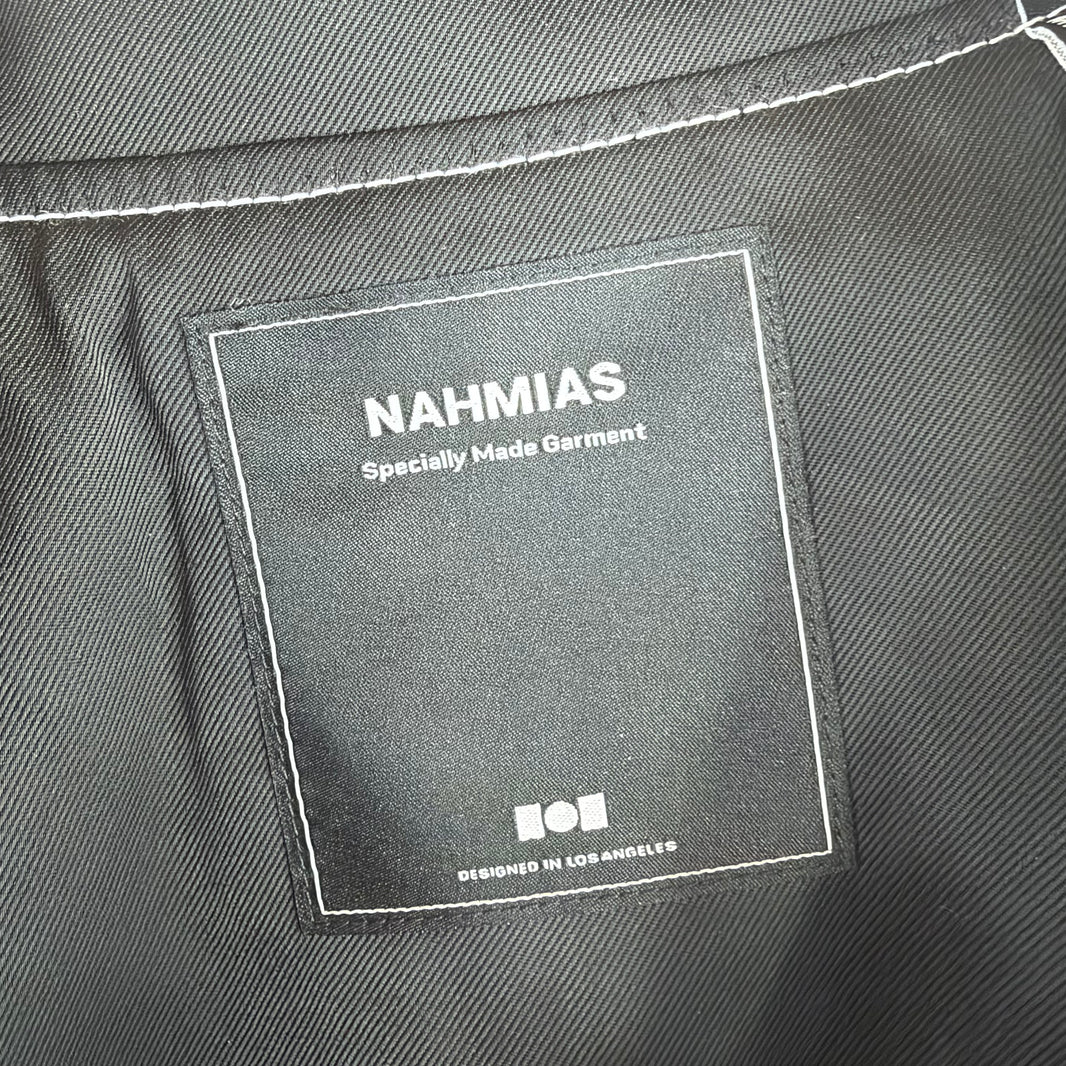 Nahmias Contrast Stitch Track Jacket
