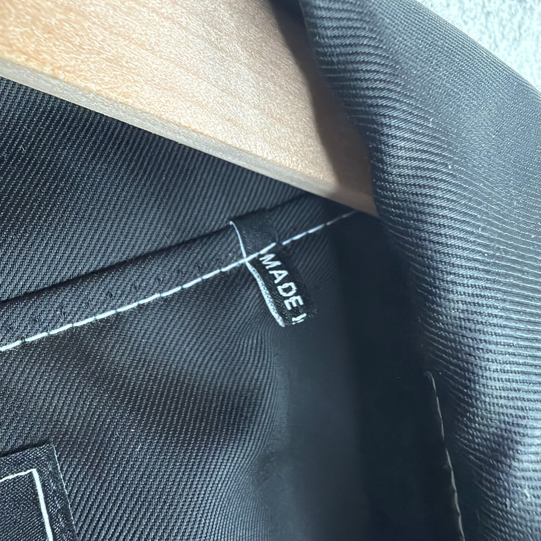 Nahmias Contrast Stitch Track Jacket