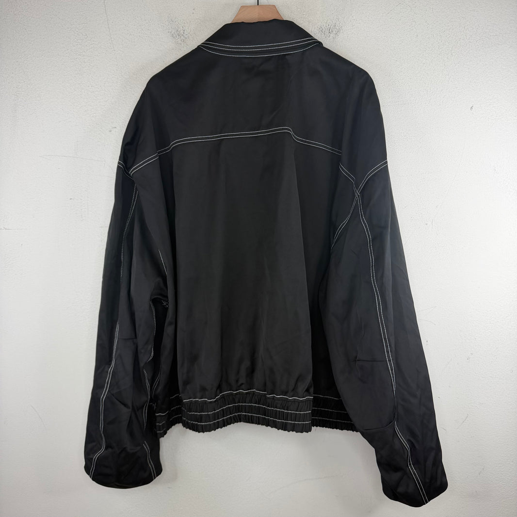 Nahmias Contrast Stitch Track Jacket