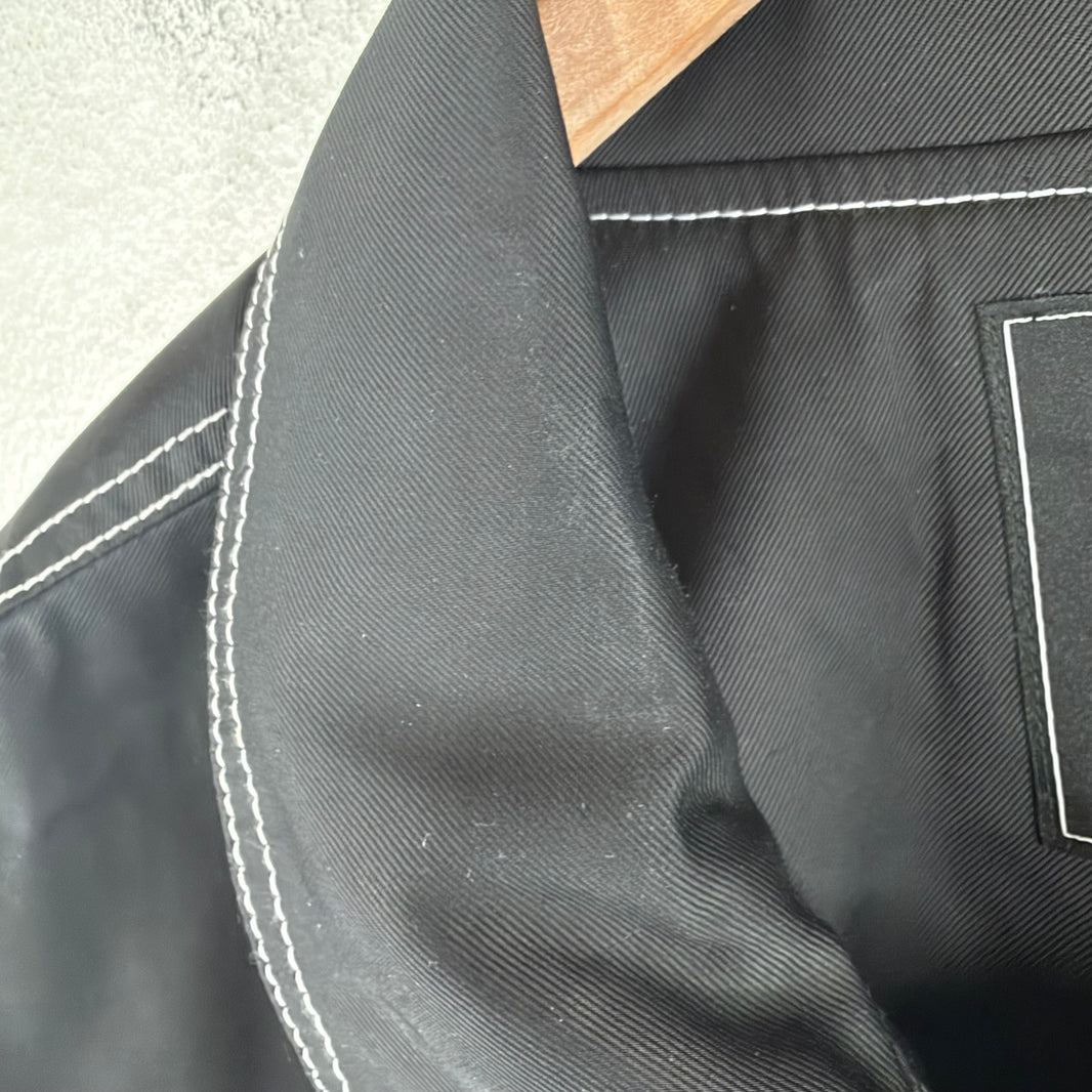 Nahmias Contrast Stitch Track Jacket