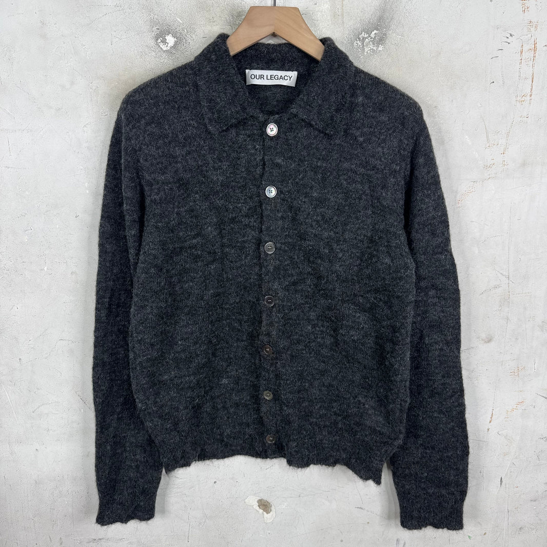 Our Legacy Knitted Alpaca Evening Polo