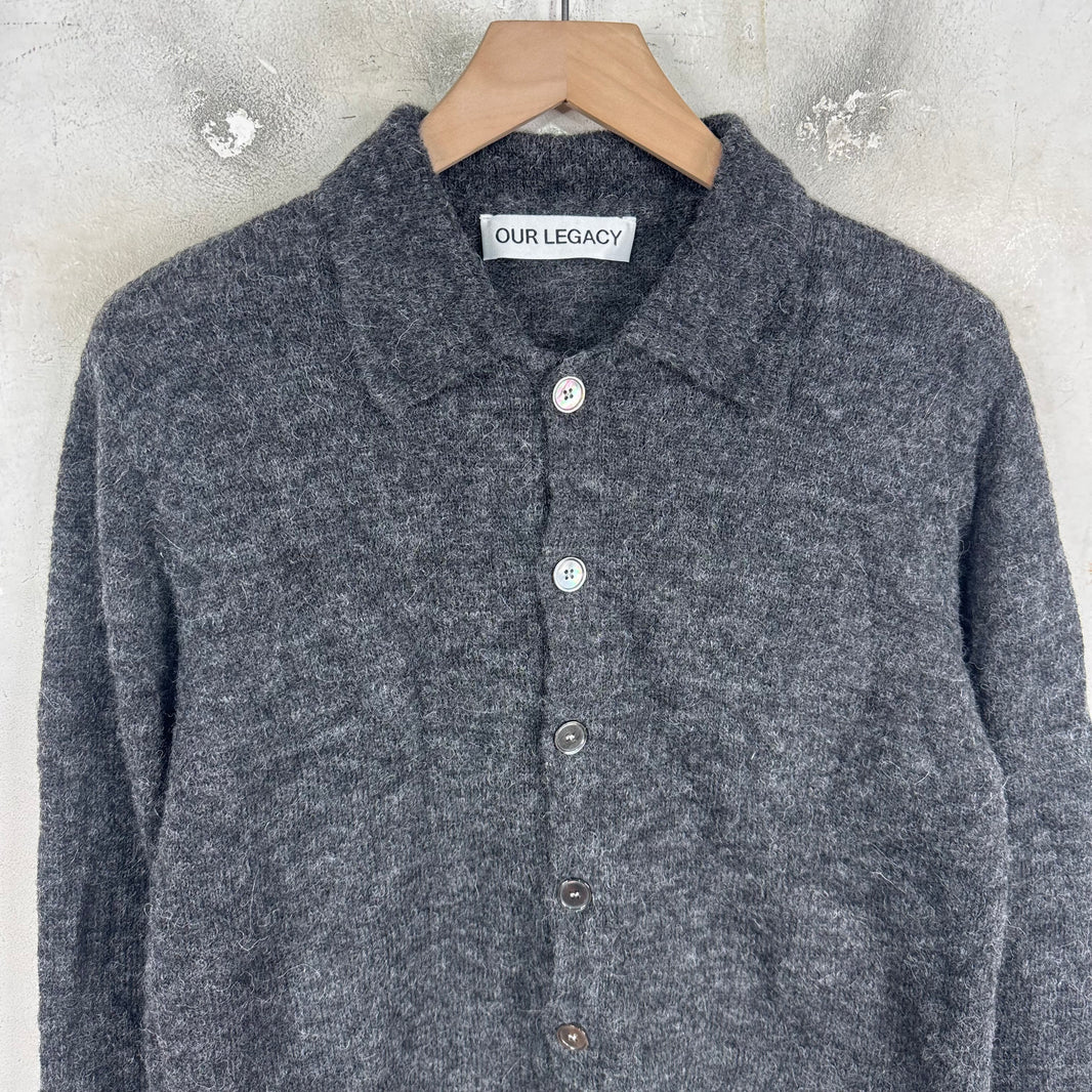 Our Legacy Knitted Alpaca Evening Polo