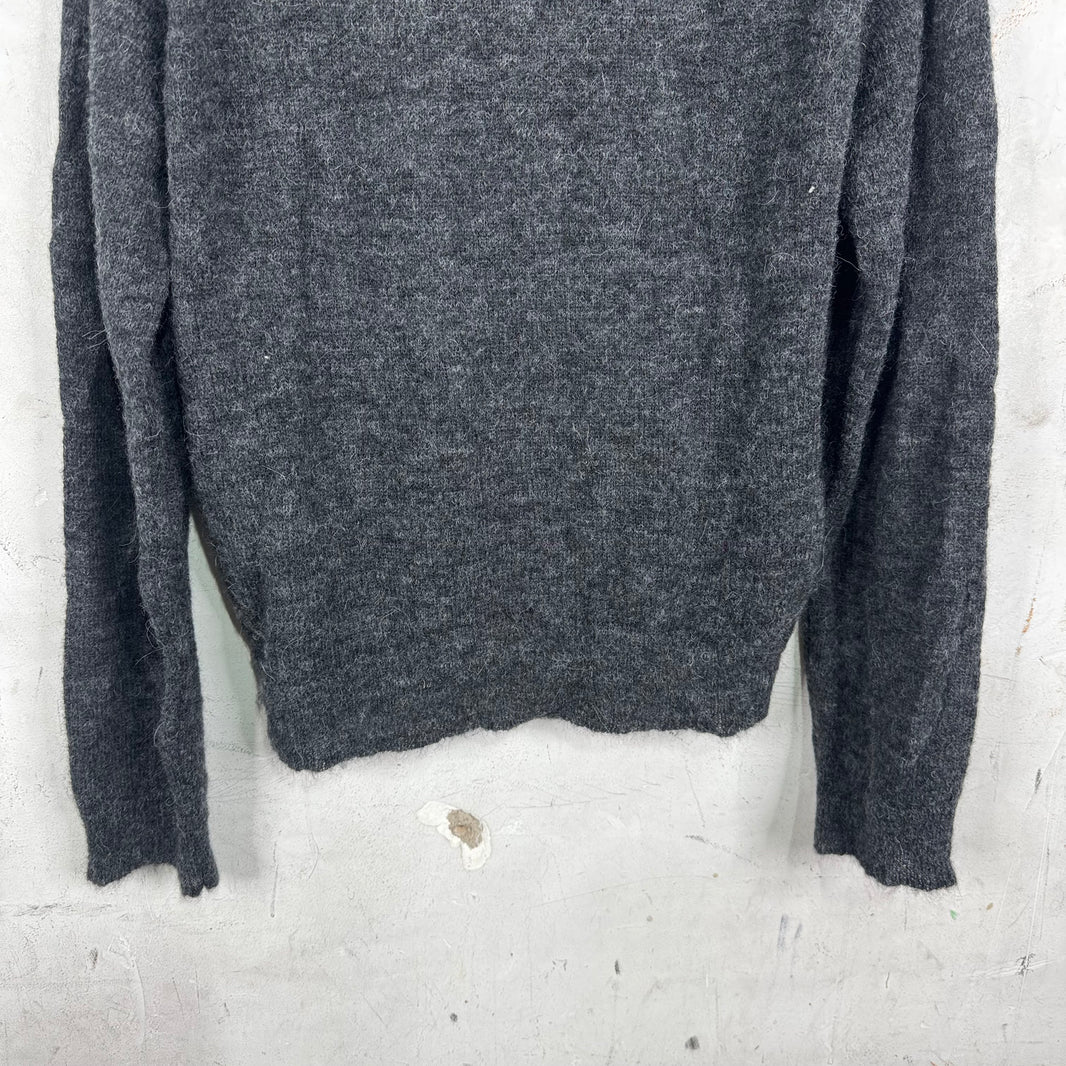 Our Legacy Knitted Alpaca Evening Polo