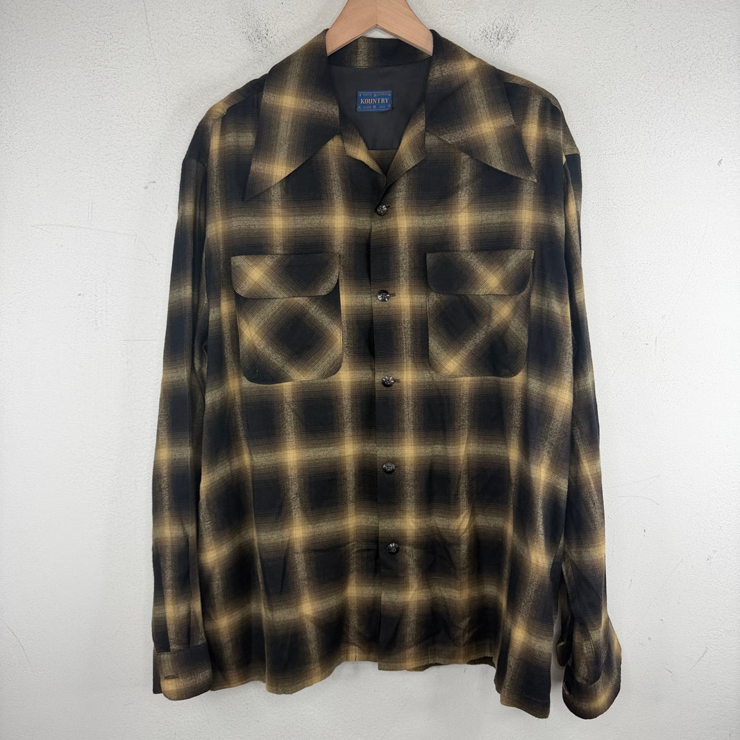 Kapital Brown/Black Flannel Shirt