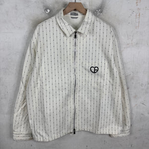 Dior Denim Heart Stitch Work Jacket