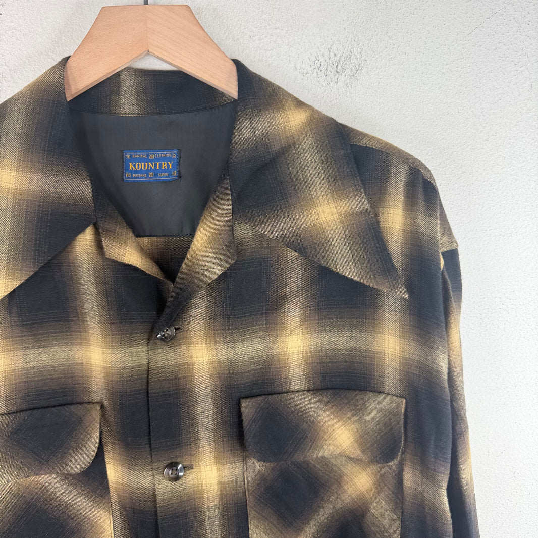Kapital Brown/Black Flannel Shirt