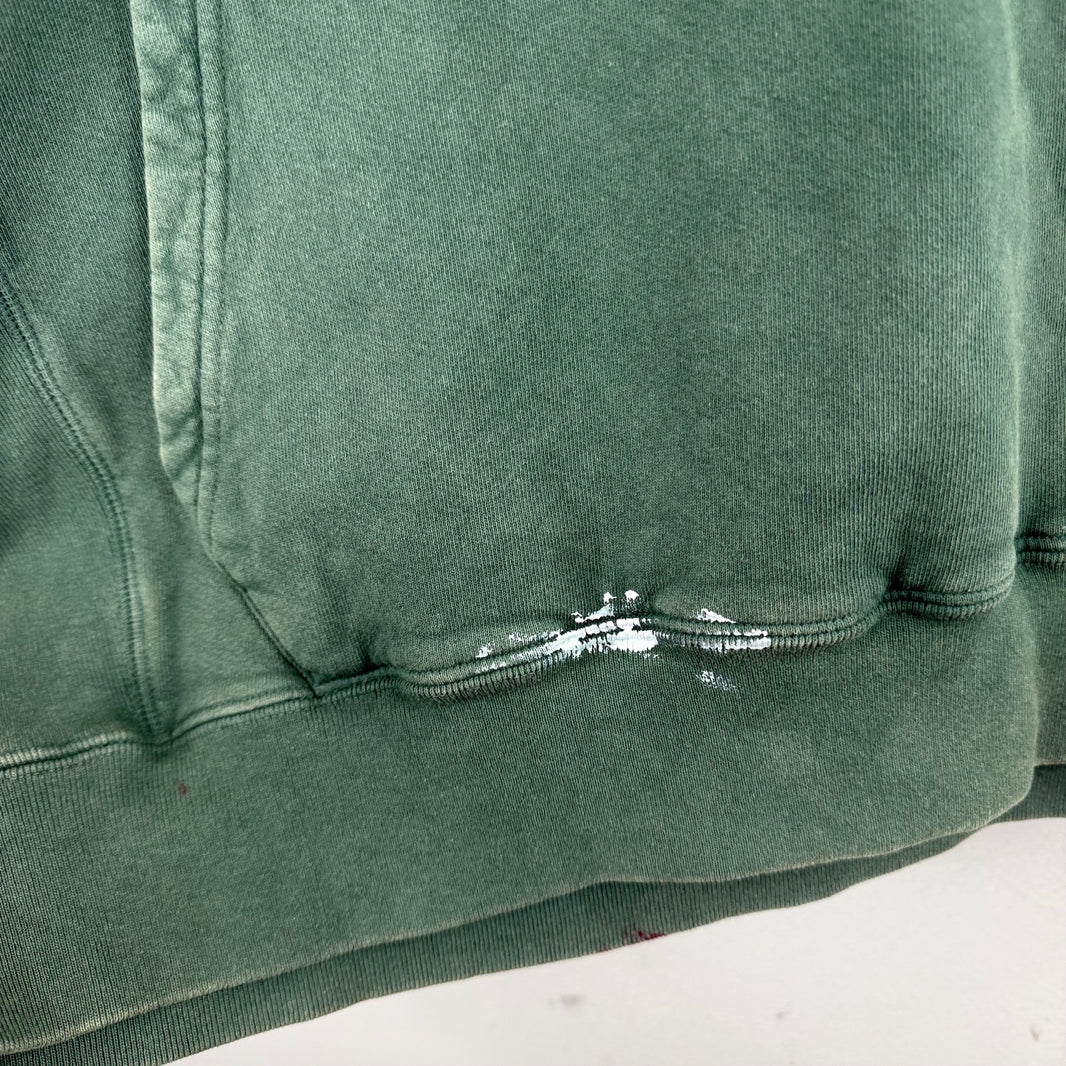 Gallery Dept Green Paint Hoodie