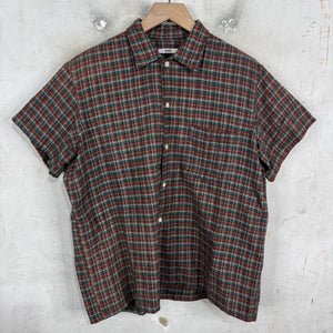 Bode Plaid Wool S/S Shirt