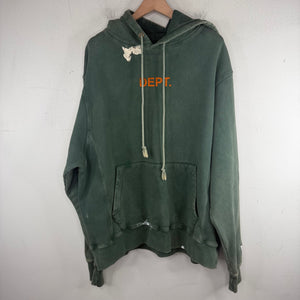 Gallery Dept Green Paint Hoodie