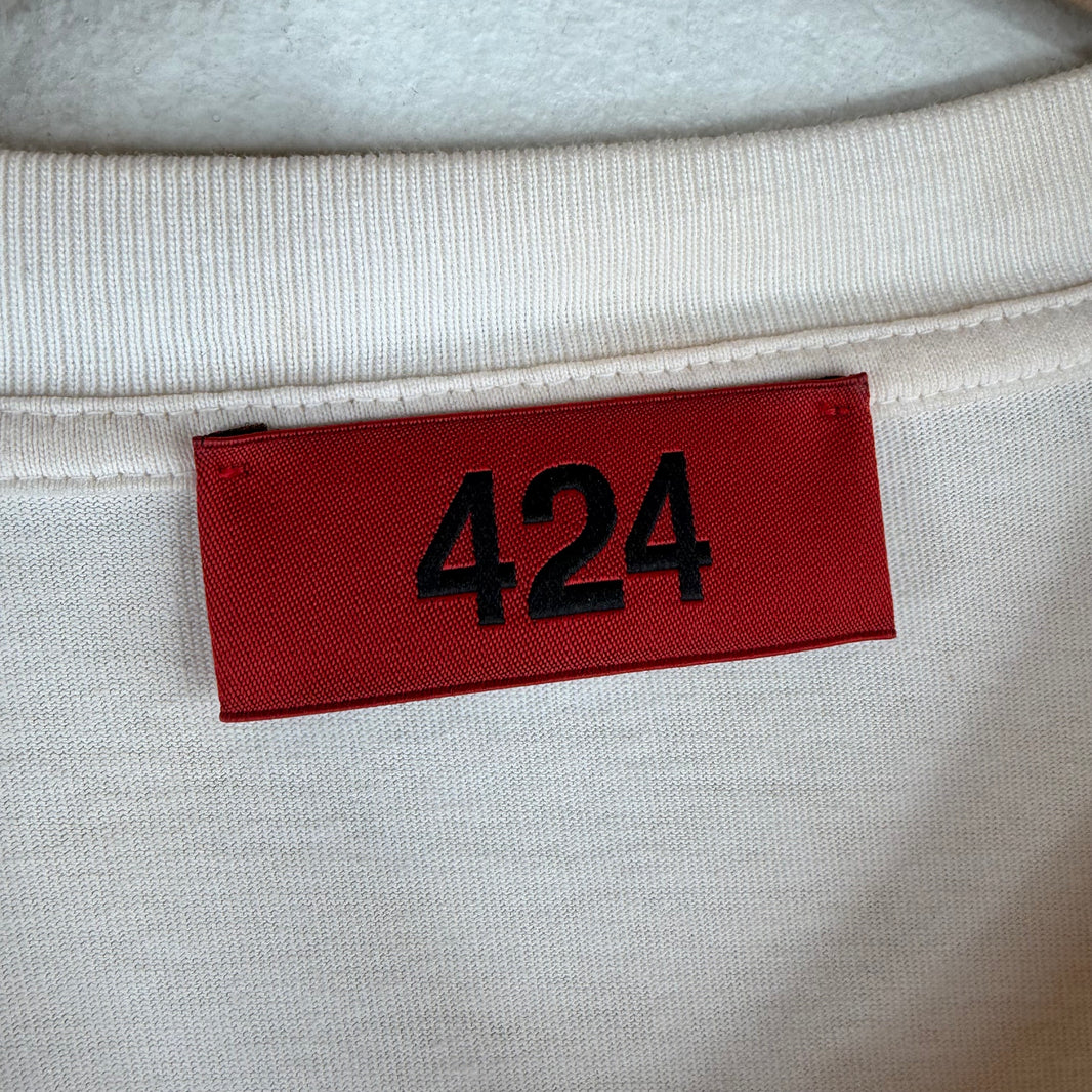 424 Rolling Stones Shoulder Pad T-Shirt