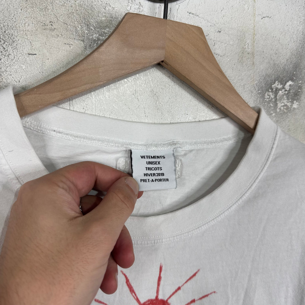 Vetements Elephant Sketch T-Shirt