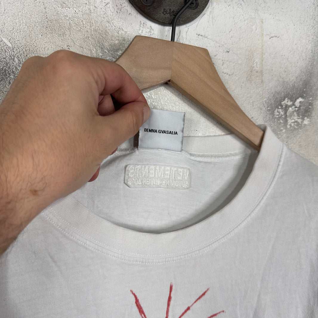 Vetements Elephant Sketch T-Shirt