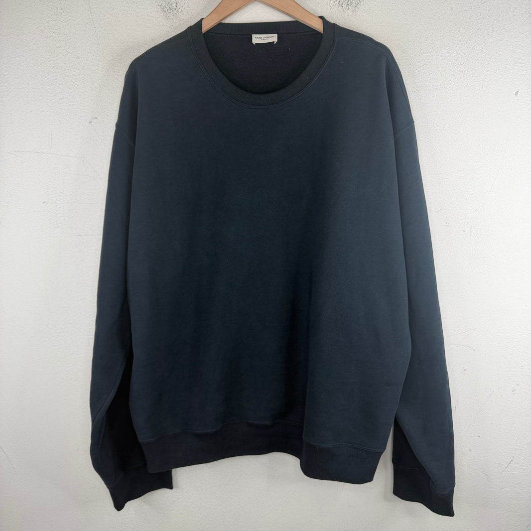 Saint Laurent Back Logo Crewneck
