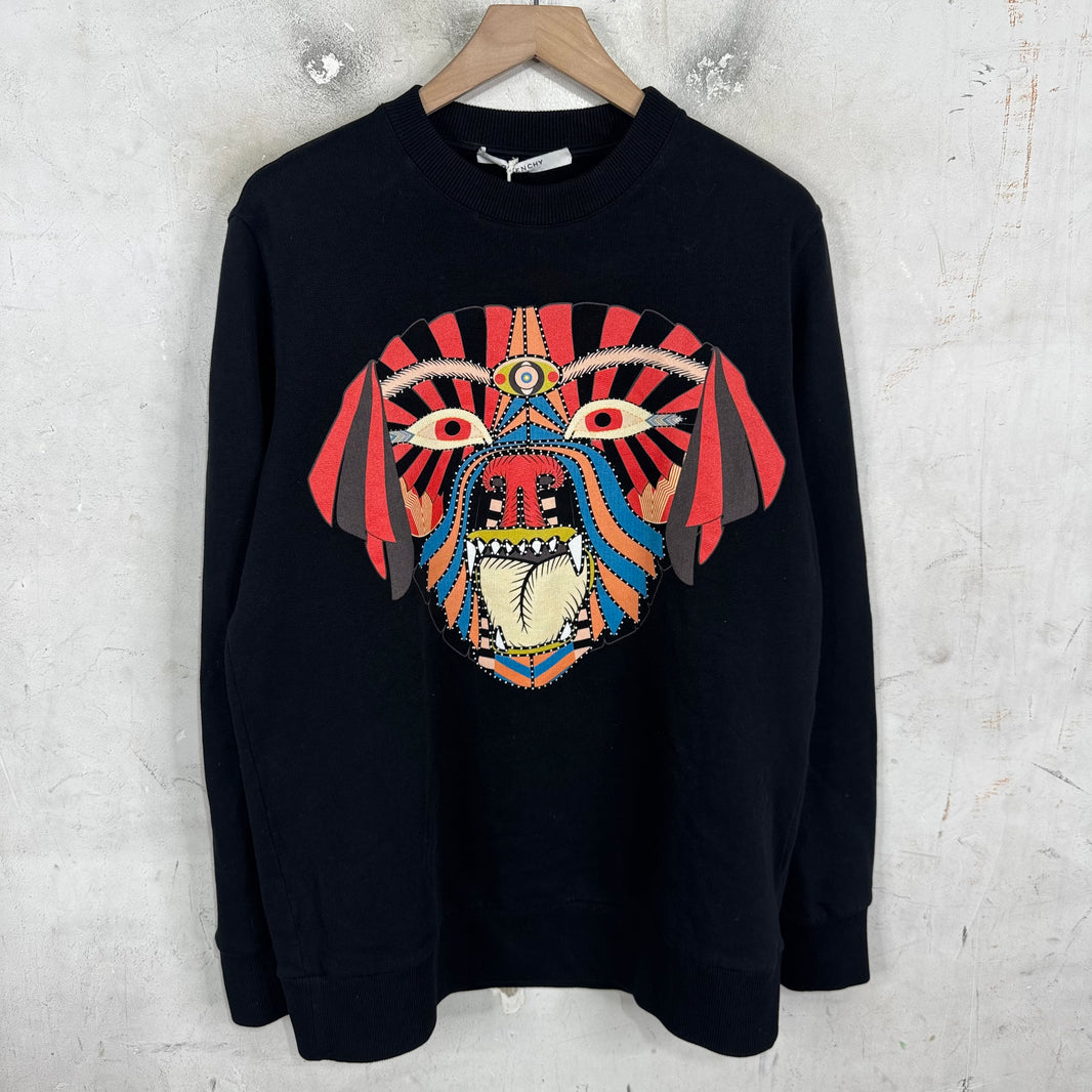 Givenchy Psychedelic Rottweiler Crewneck