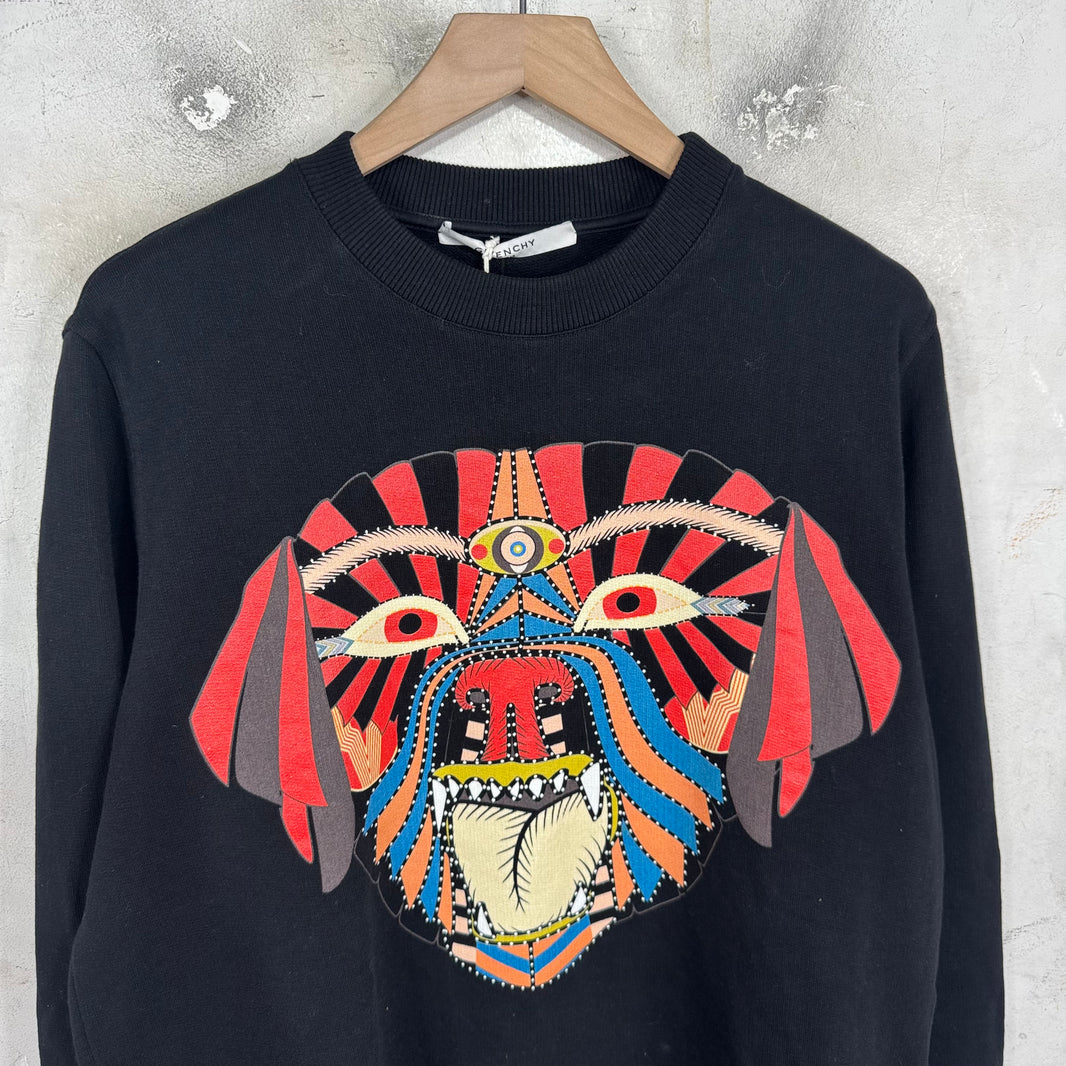 Givenchy Psychedelic Rottweiler Crewneck