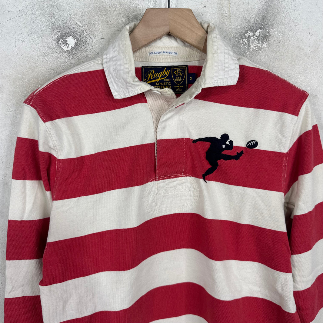 Ralph Lauren Rugby Red Striped 10 Rugby