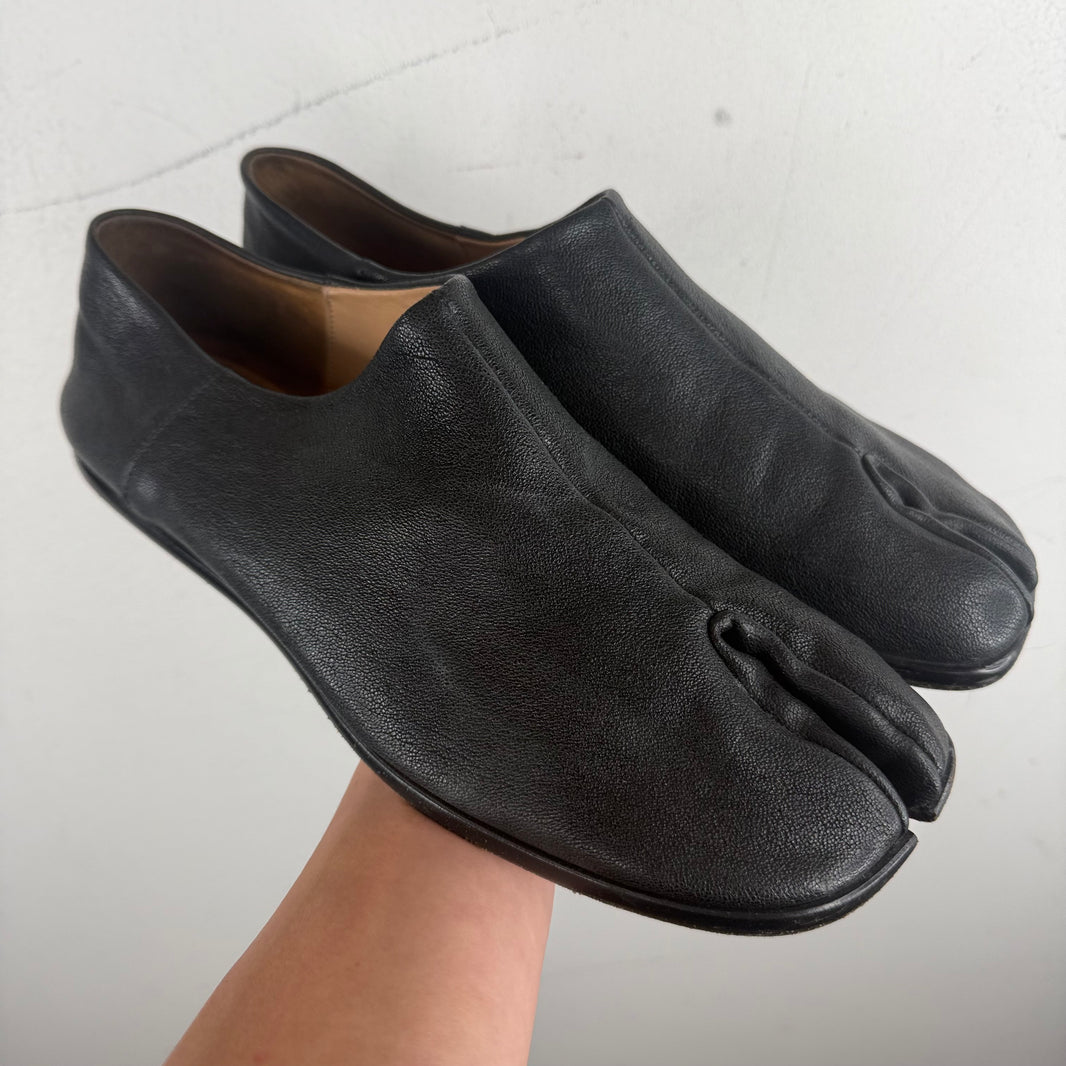 Margiela Leather Tabi Flats