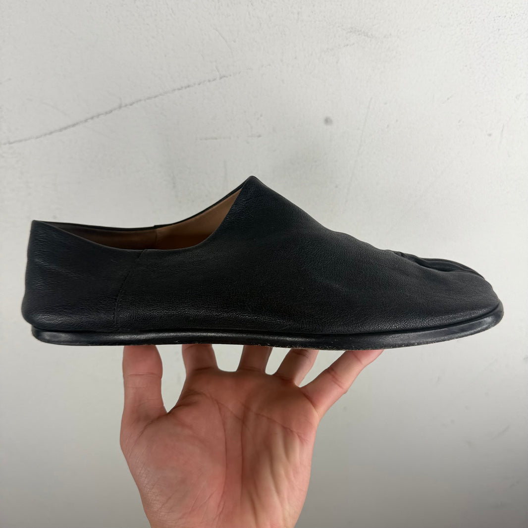 Margiela Leather Tabi Flats