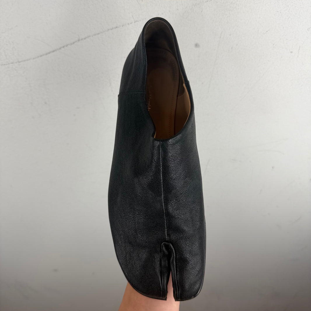 Margiela Leather Tabi Flats