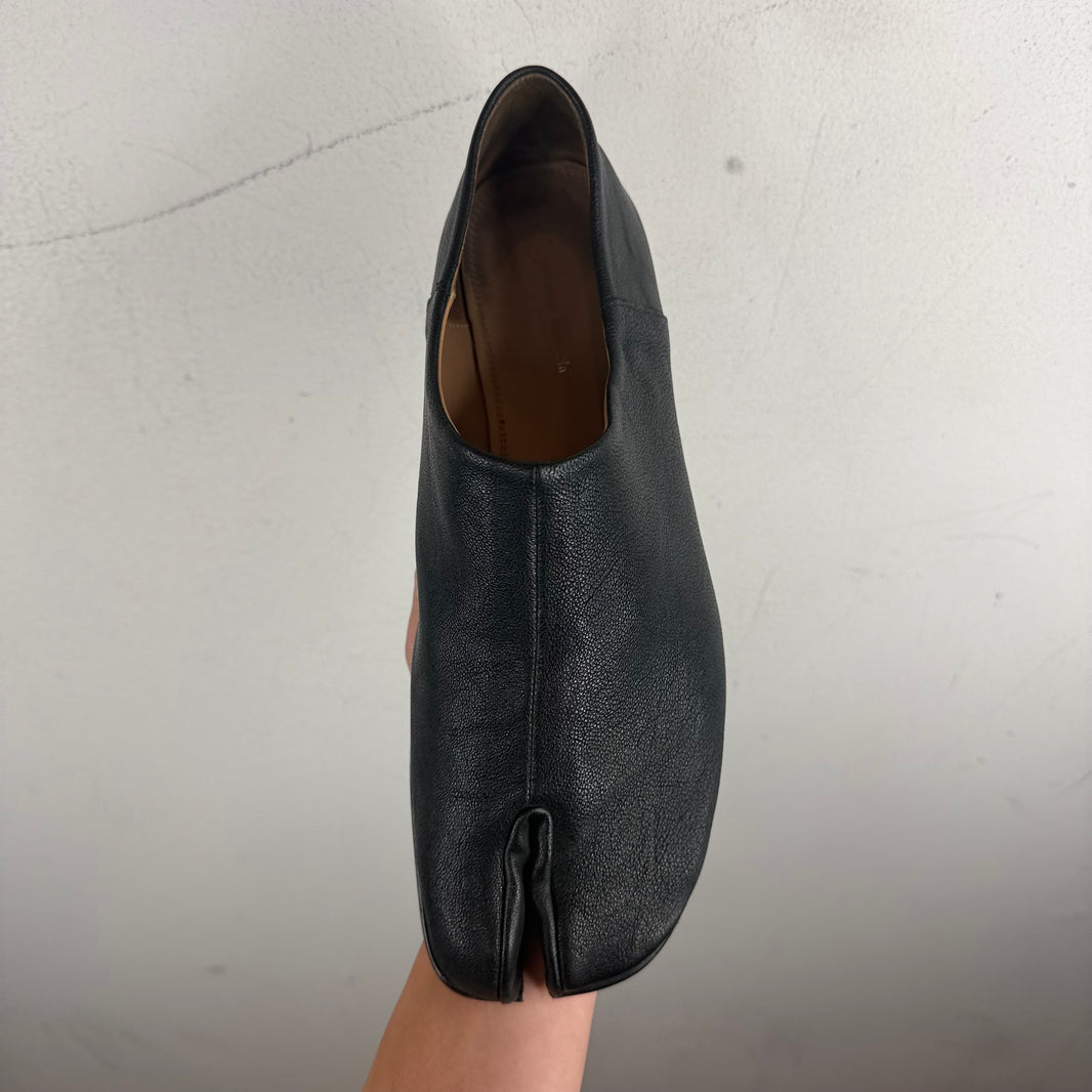 Margiela Leather Tabi Flats