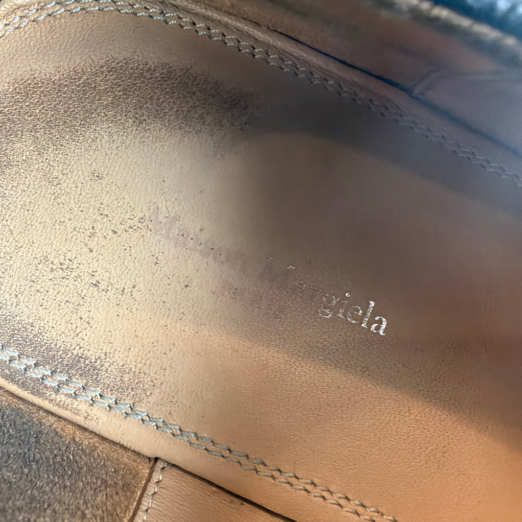 Margiela Leather Tabi Flats