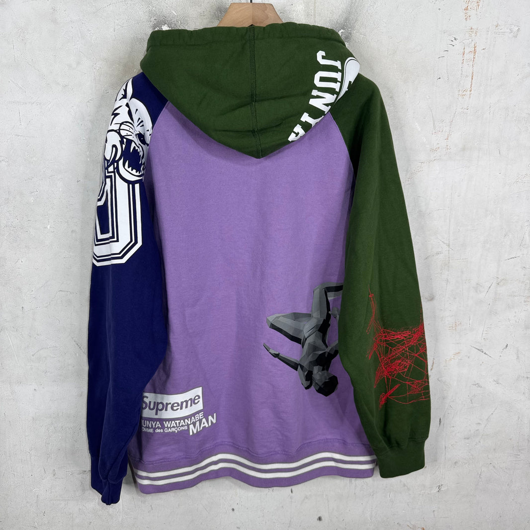 Supreme x Junya Bug Paneled Zip Hoodie
