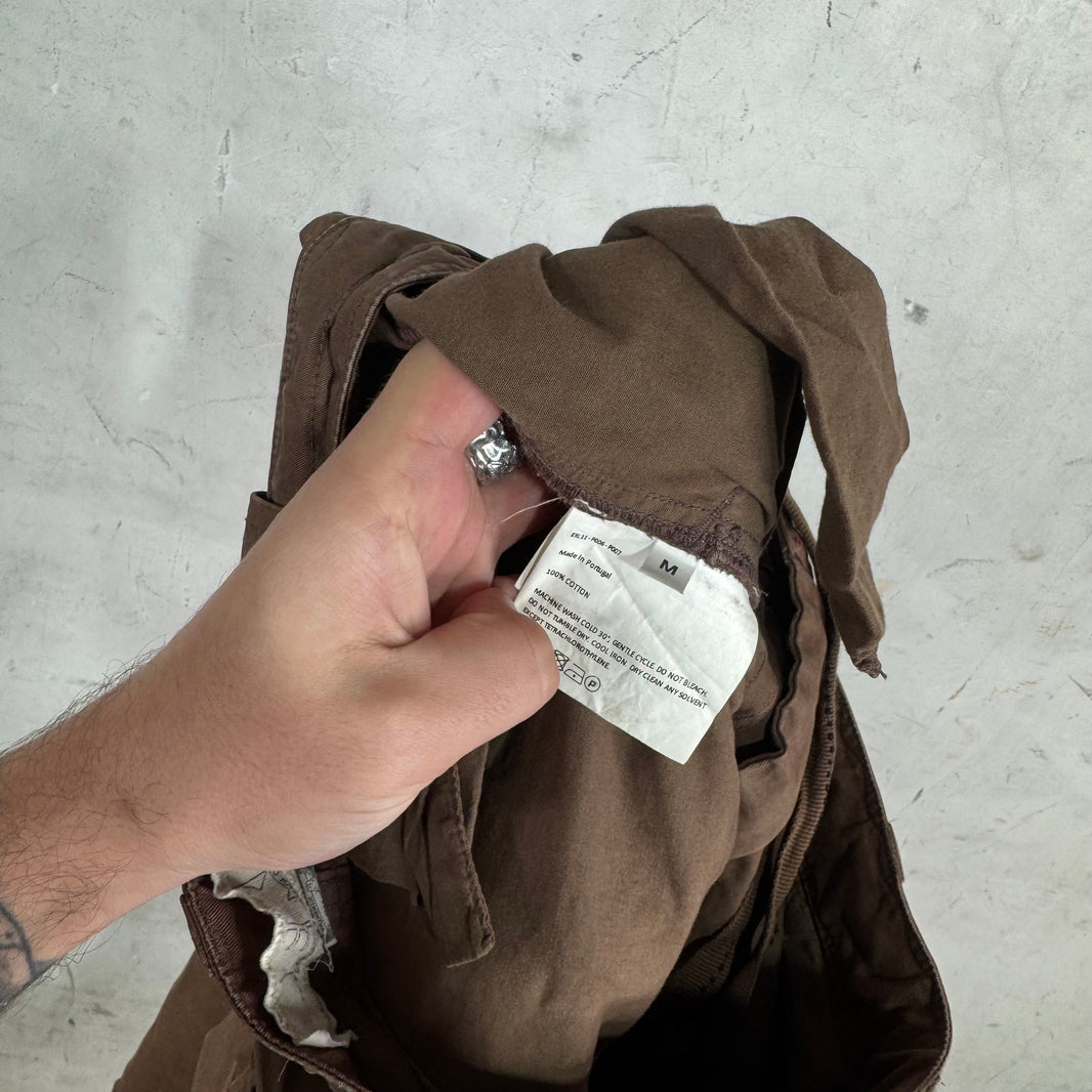 ERL Brown Loose Convertible Cargos