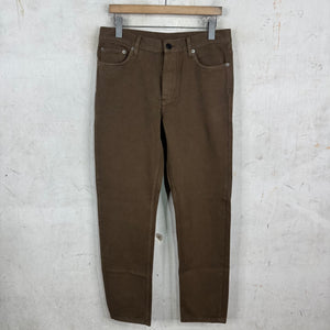 Zegna Brown Canvas Pants