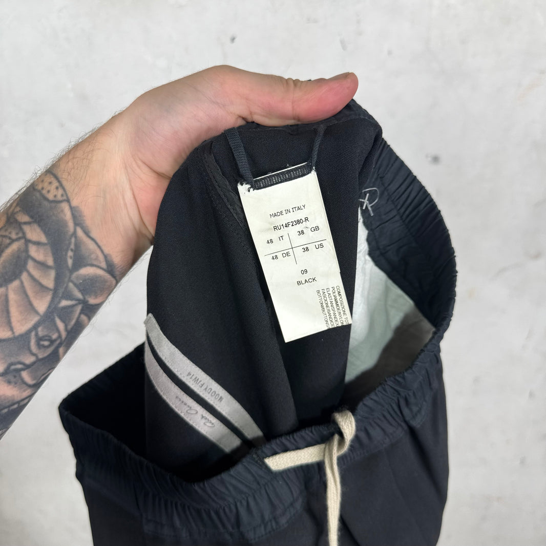 Rick Owens Moody Wool Blend Dropcrotch Pants