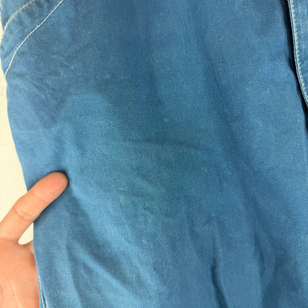 Junya Watanabe Blue Buckleback Pants