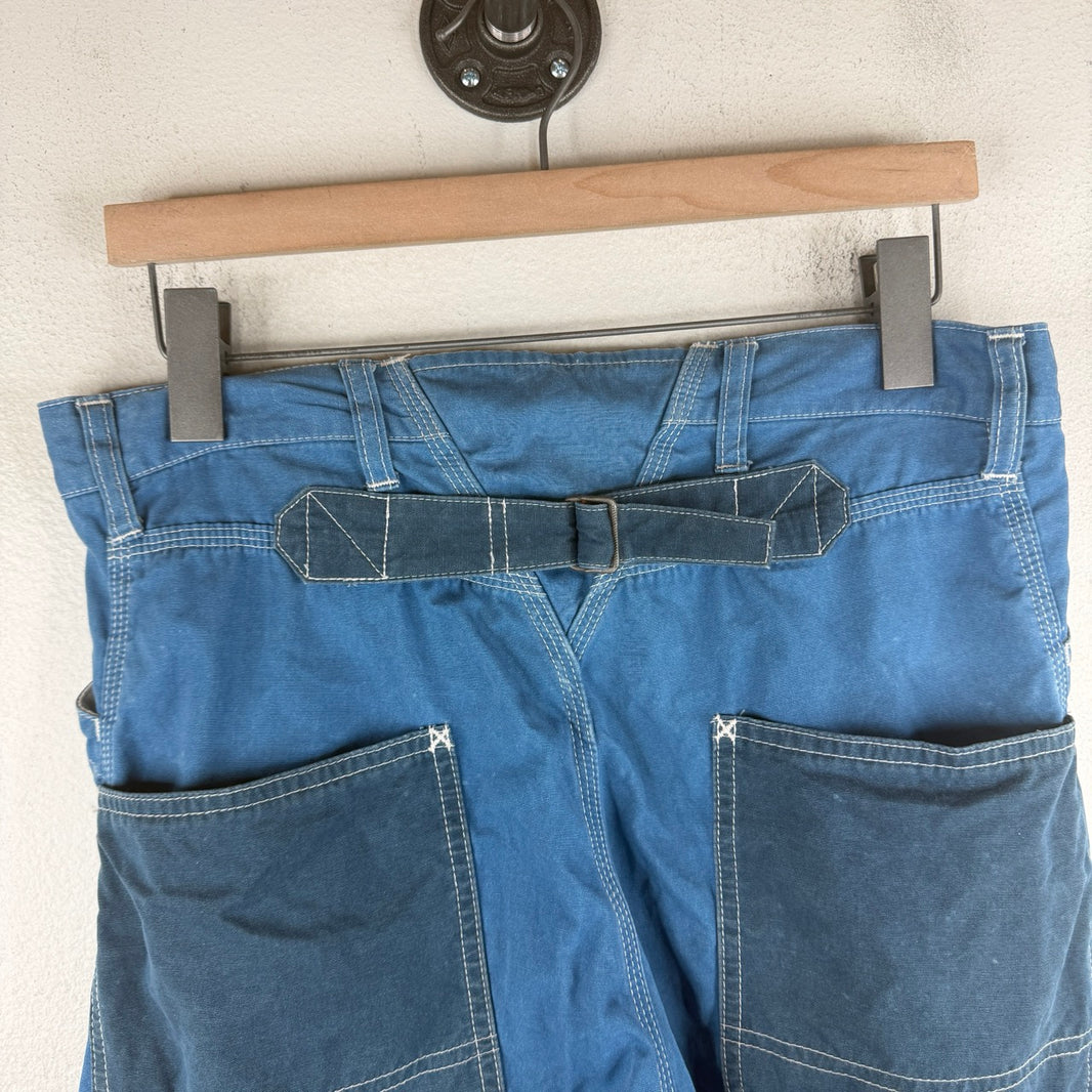 Junya Watanabe Blue Buckleback Pants