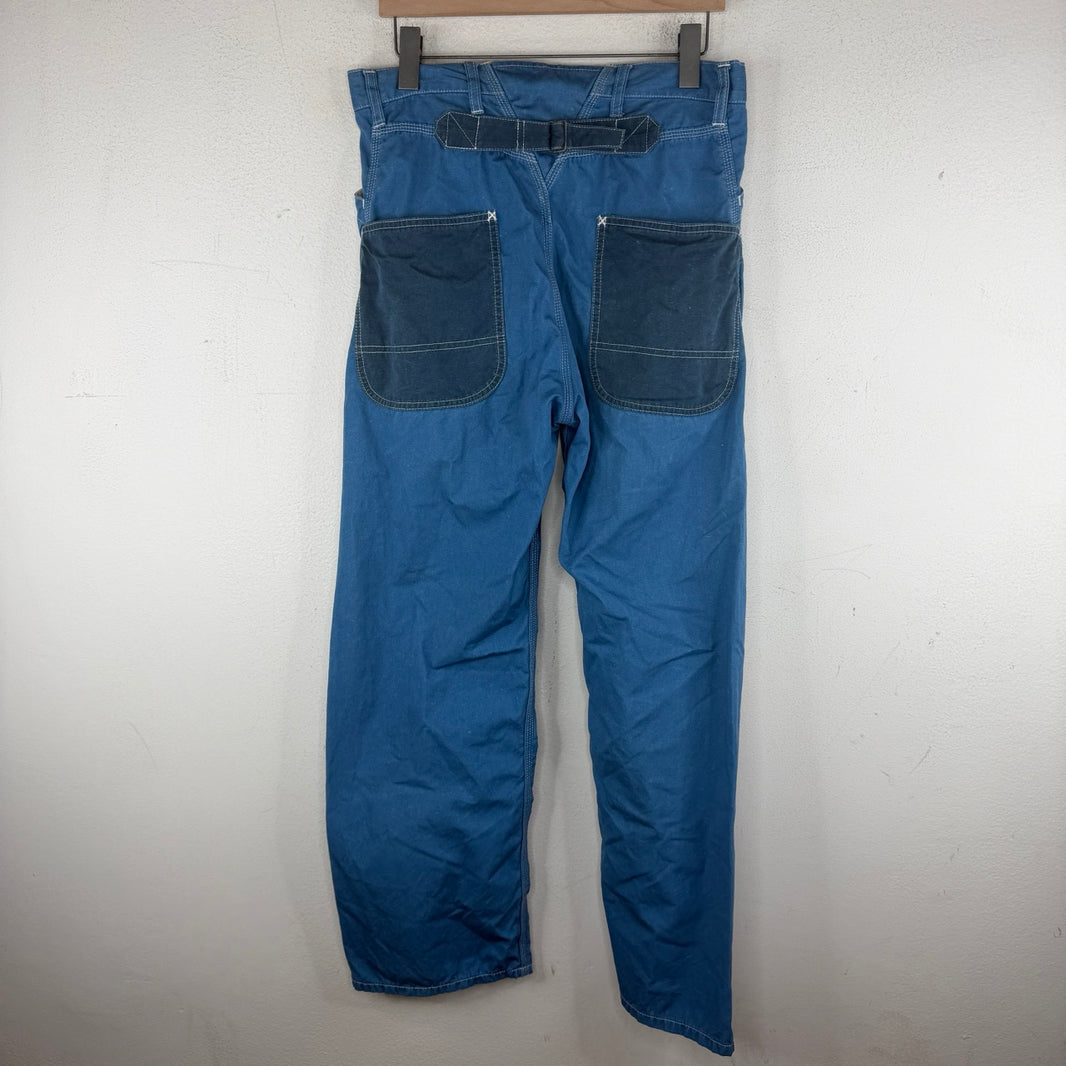 Junya Watanabe Blue Buckleback Pants