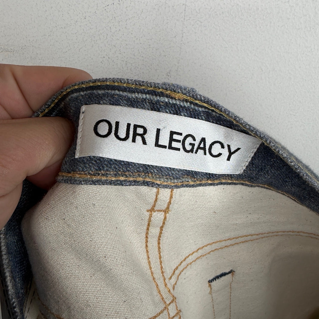 Our Legacy Third Cut Printed Jeans