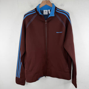 Wales Bonner Adidas Maroon Track Jacket