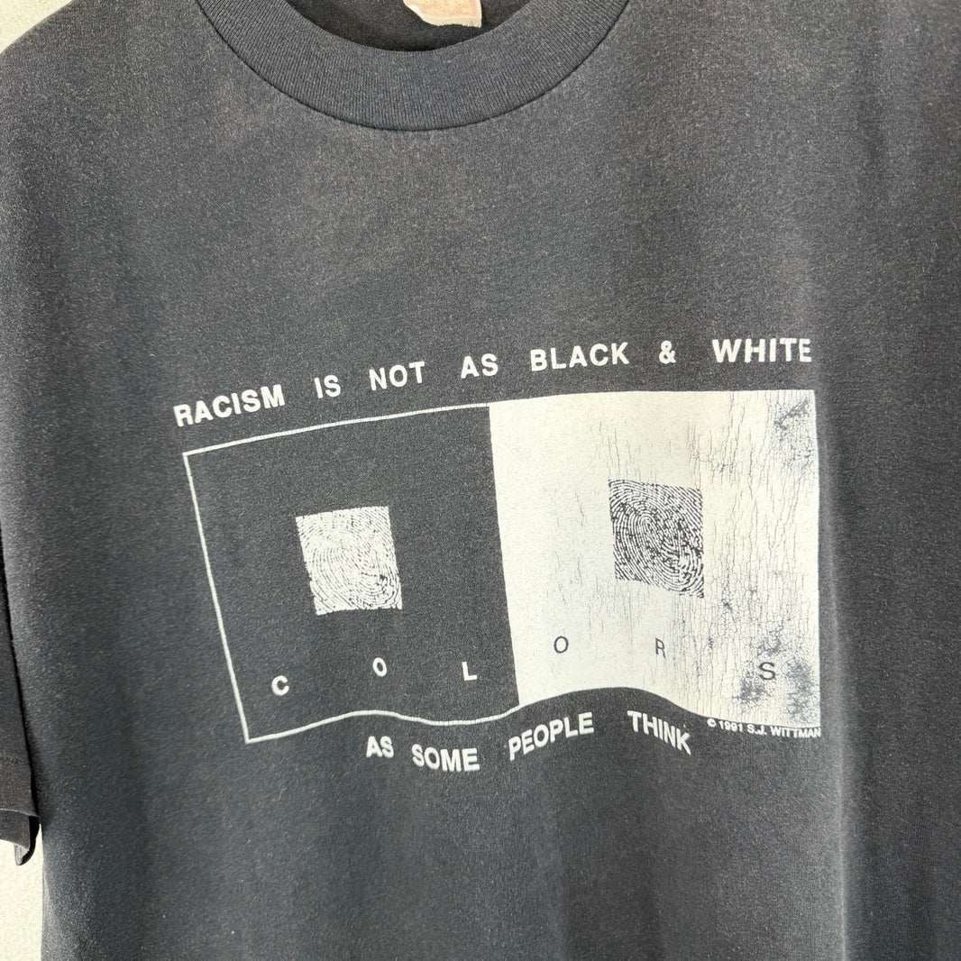 Vintage Racism Is Not As Black & White T-Shirt