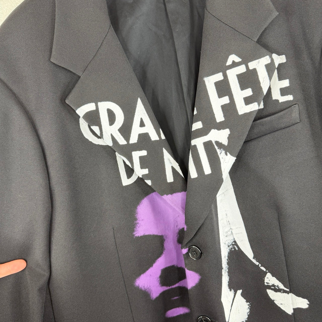 Raf Simons Grafete Printed Blazer