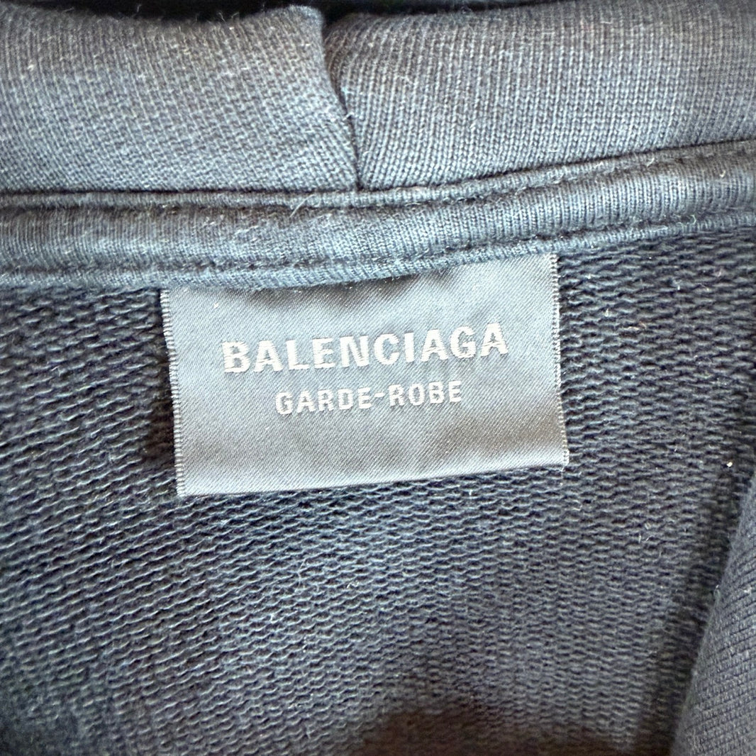 Balenciaga Wash Instruction Hoodie