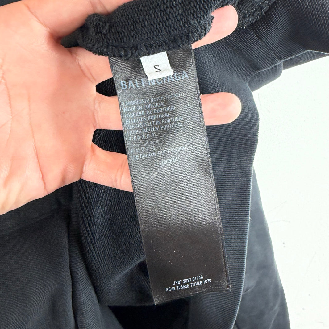 Balenciaga Wash Instruction Hoodie