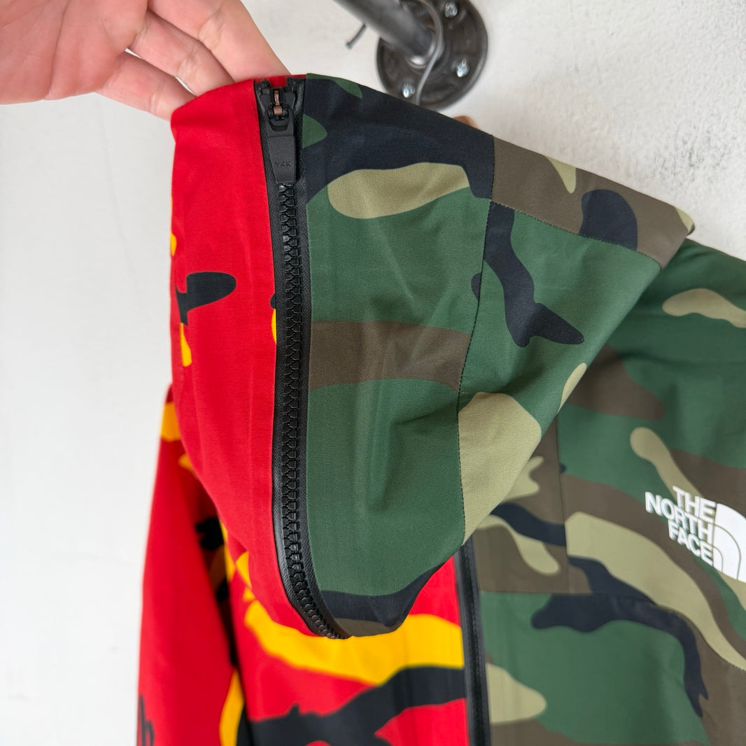 Supreme TNF Split Camo Shell Jacket