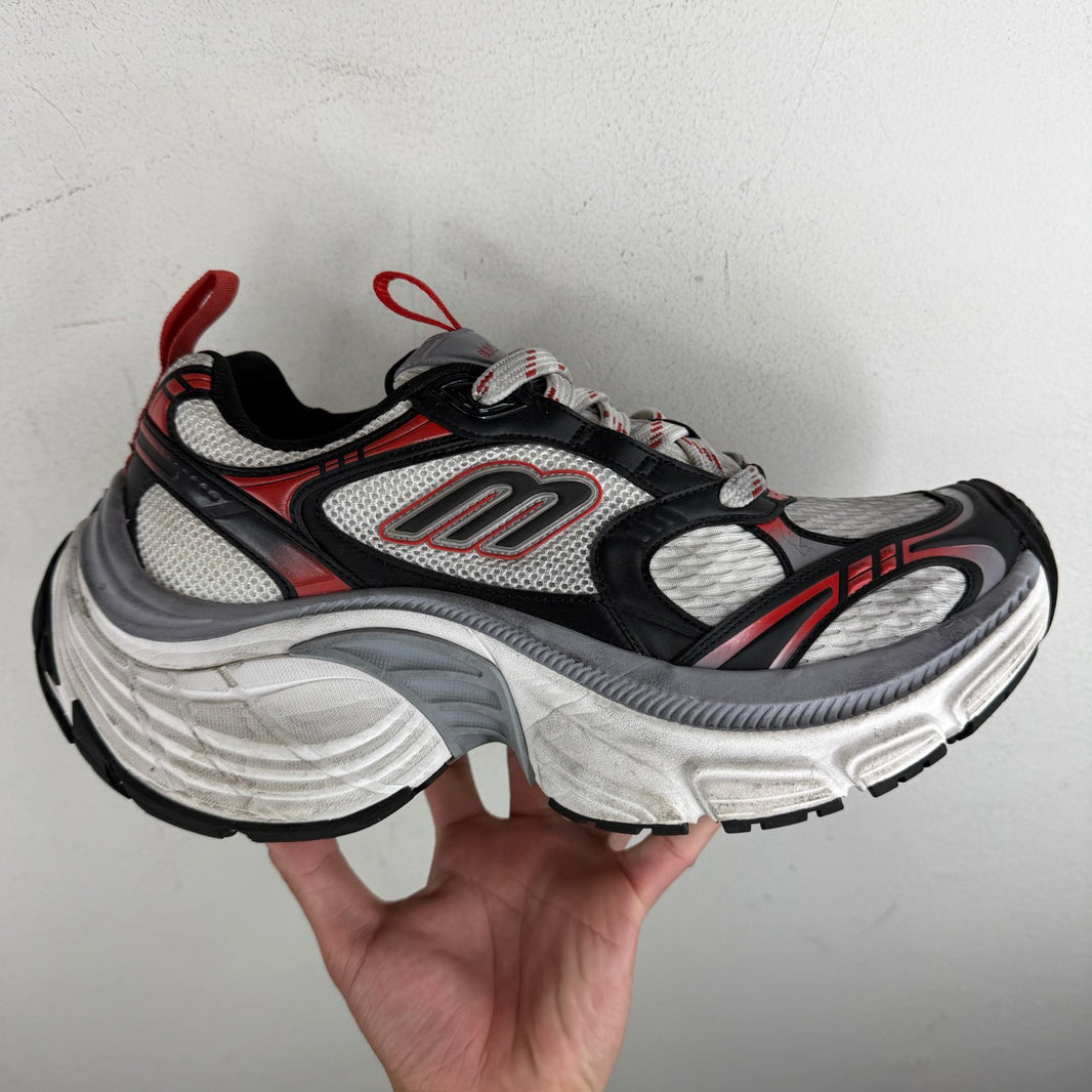 Balenciaga 10XL Red/Gray Sneakers