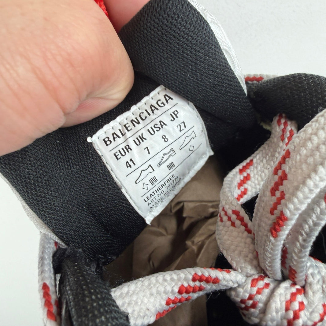Balenciaga 10XL Red/Gray Sneakers