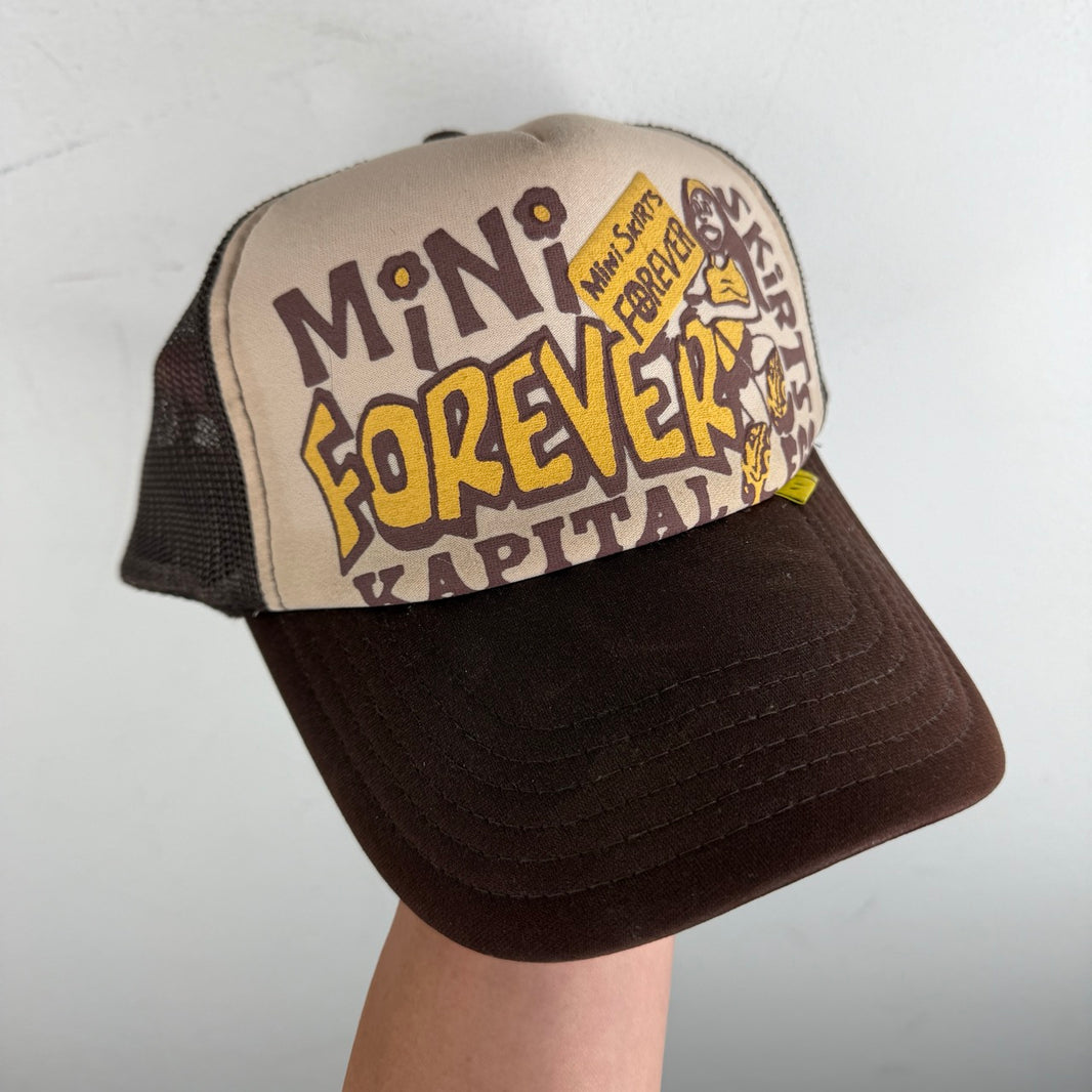 Kapital Mini Skirts Forever Trucker Hat