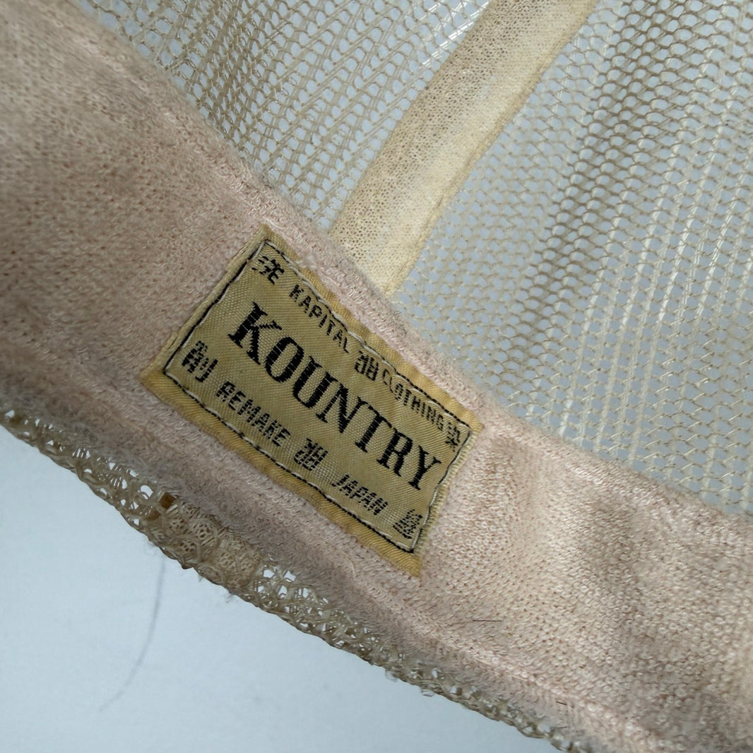 Kapital Starching & Ironing Trucker Hat