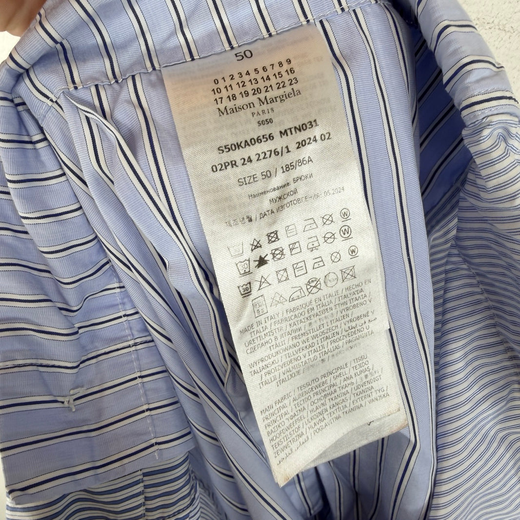 Margiela Patchwork Striped Lounge Pants