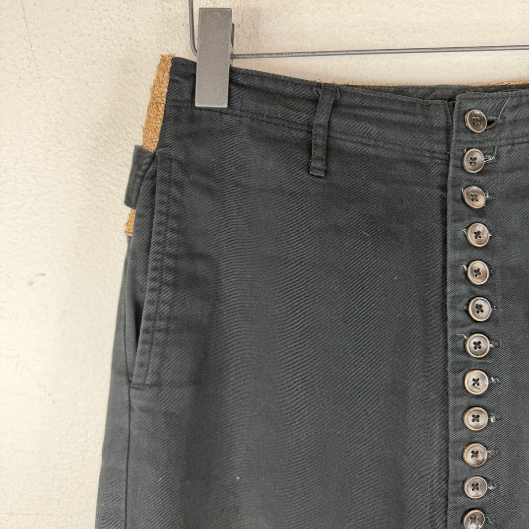 Kapital Woven Back Multibutton Pants
