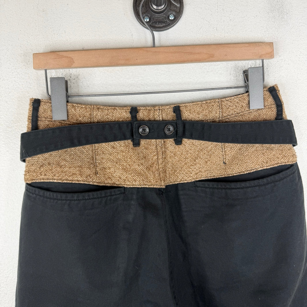 Kapital Woven Back Multibutton Pants