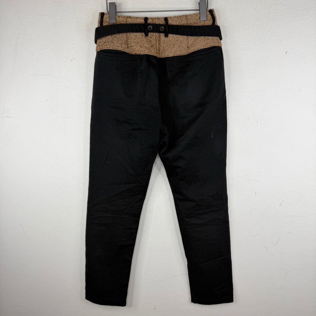 Kapital Woven Back Multibutton Pants