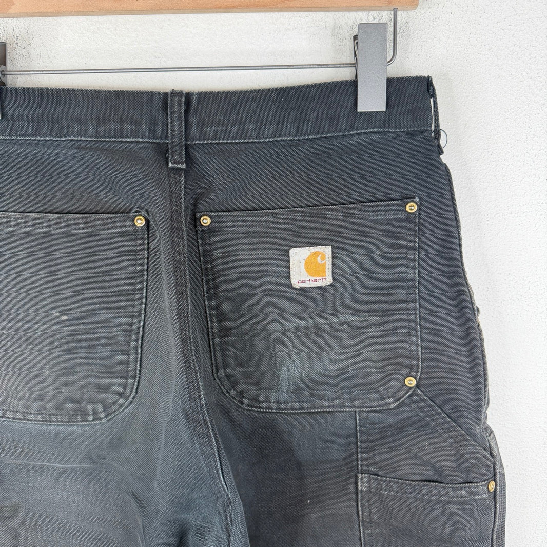 Carhartt Black Double Knee Carpenter Pants