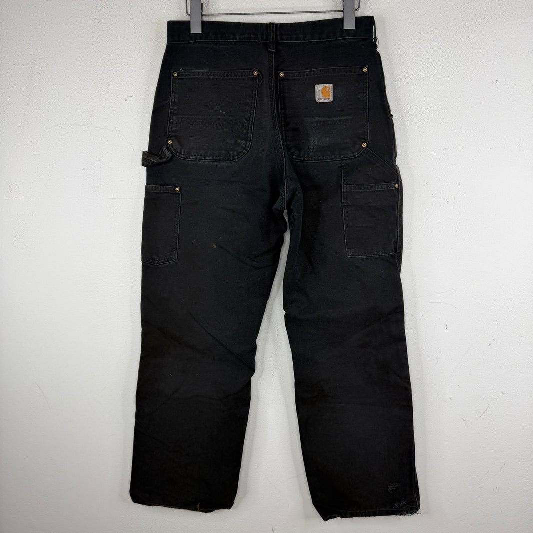 Carhartt Black Double Knee Carpenter Pants