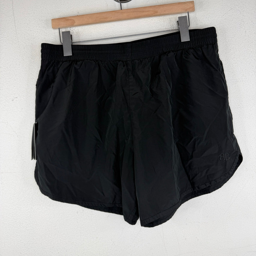 Balenciaga Black BB Nylon Shorts